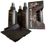 MATTE HELMET CARE KIT 4PC 40Z