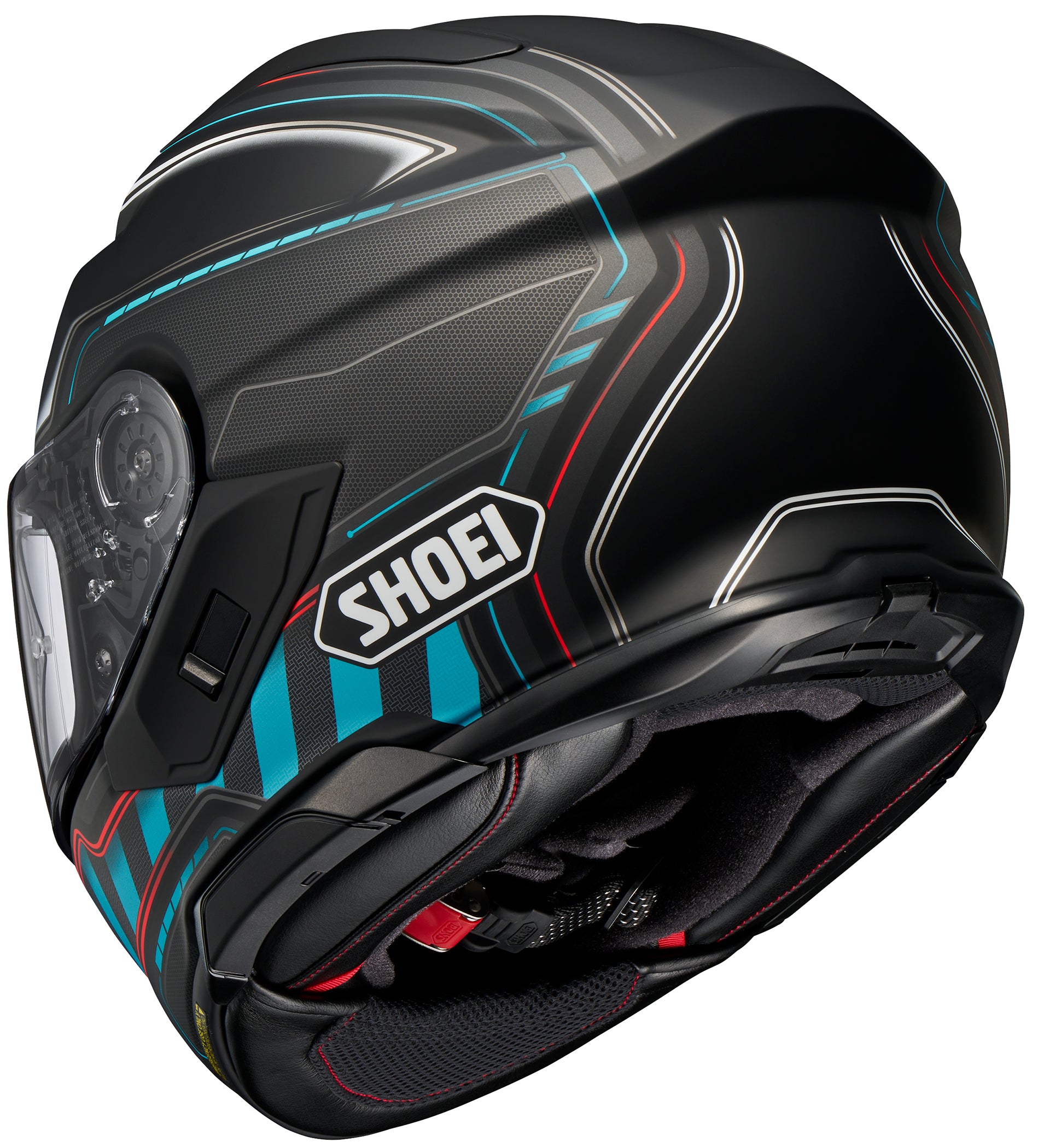 Shoei GT-Air 3 Discipline Full Face Helmet - TC-2 - rear