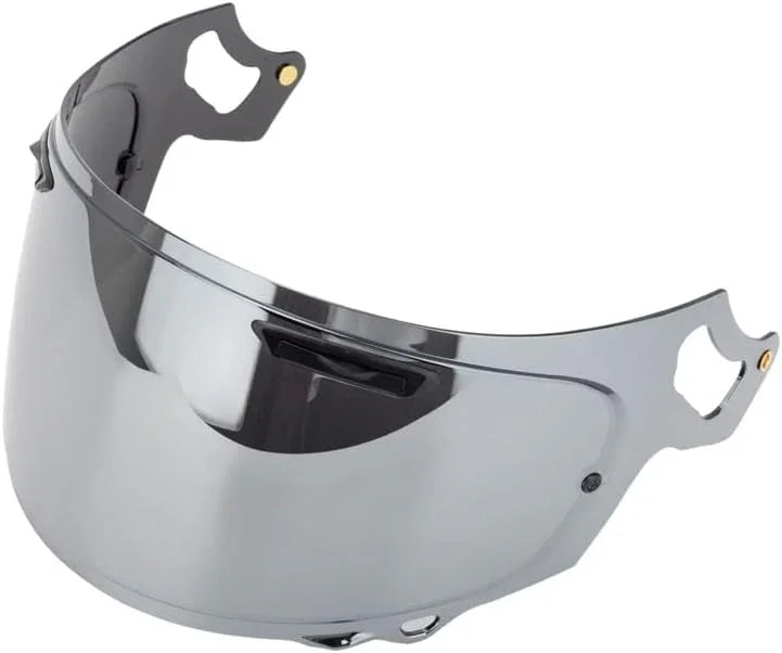The Helmet Shop VAS-V MAX Vision Silver Mirror Replacement Visor for Arai Corsair-X, Signet-X, Quantum-X, DT-X, Defiant-X & Regent-X Helmets – Pinlock-Ready