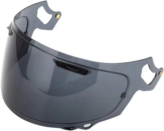 The Helmet Shop VAS-V MAX Vision Dark Smoke Replacement Visor for Arai Corsair-X, Signet-X, Quantum-X, DT-X, Defiant-X & Regent-X Helmets – Pinlock-Ready