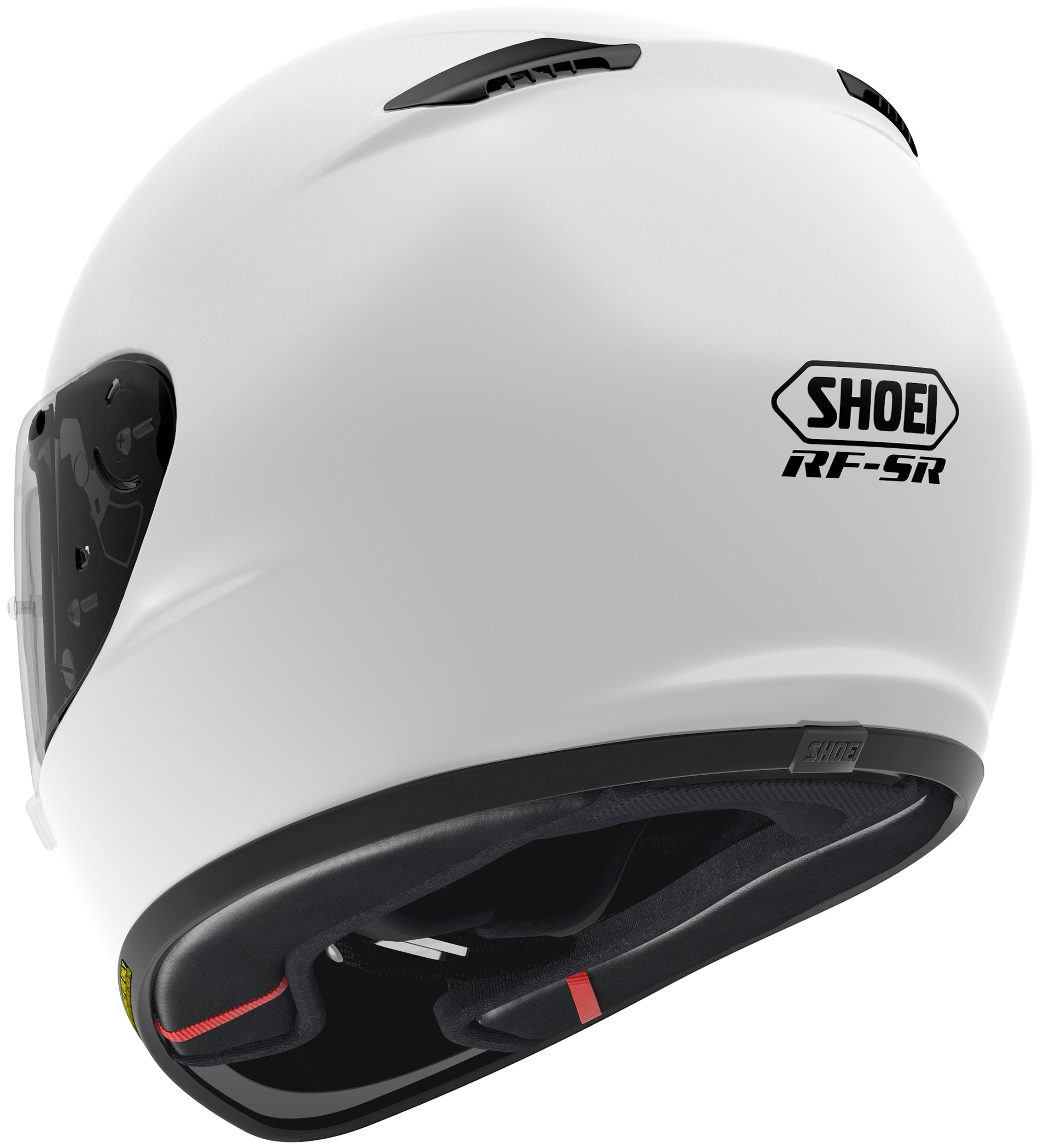 Shoei RF-SR Full Face Helmet - White - rear