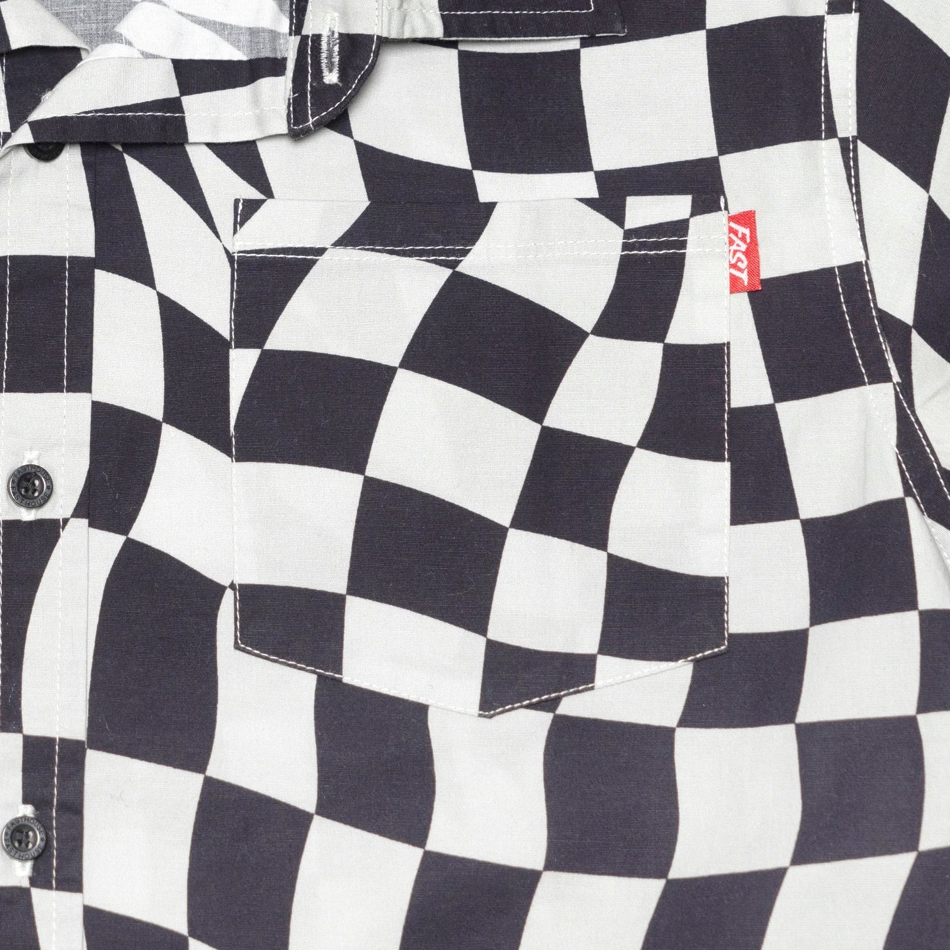 Fasthouse Youth Trip Short Sleeve Button Shirt
