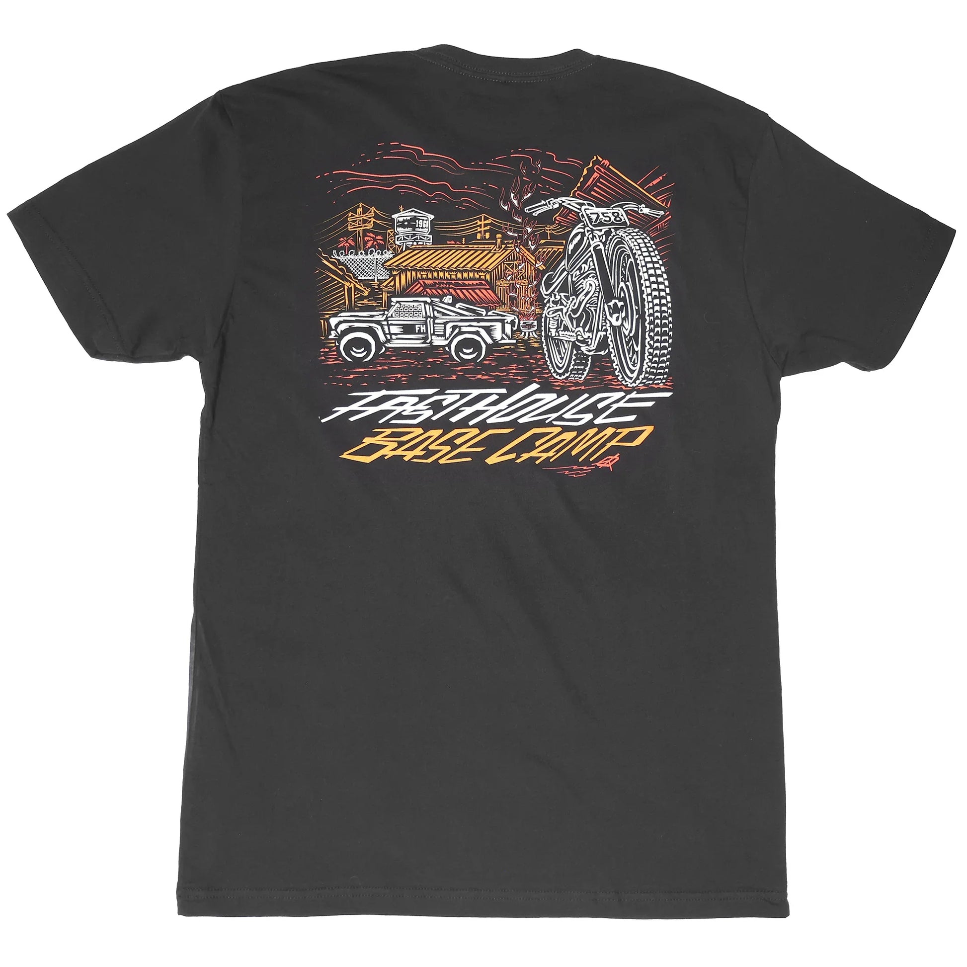 Fasthouse Base Camp Short Sleeve T-Shirt
