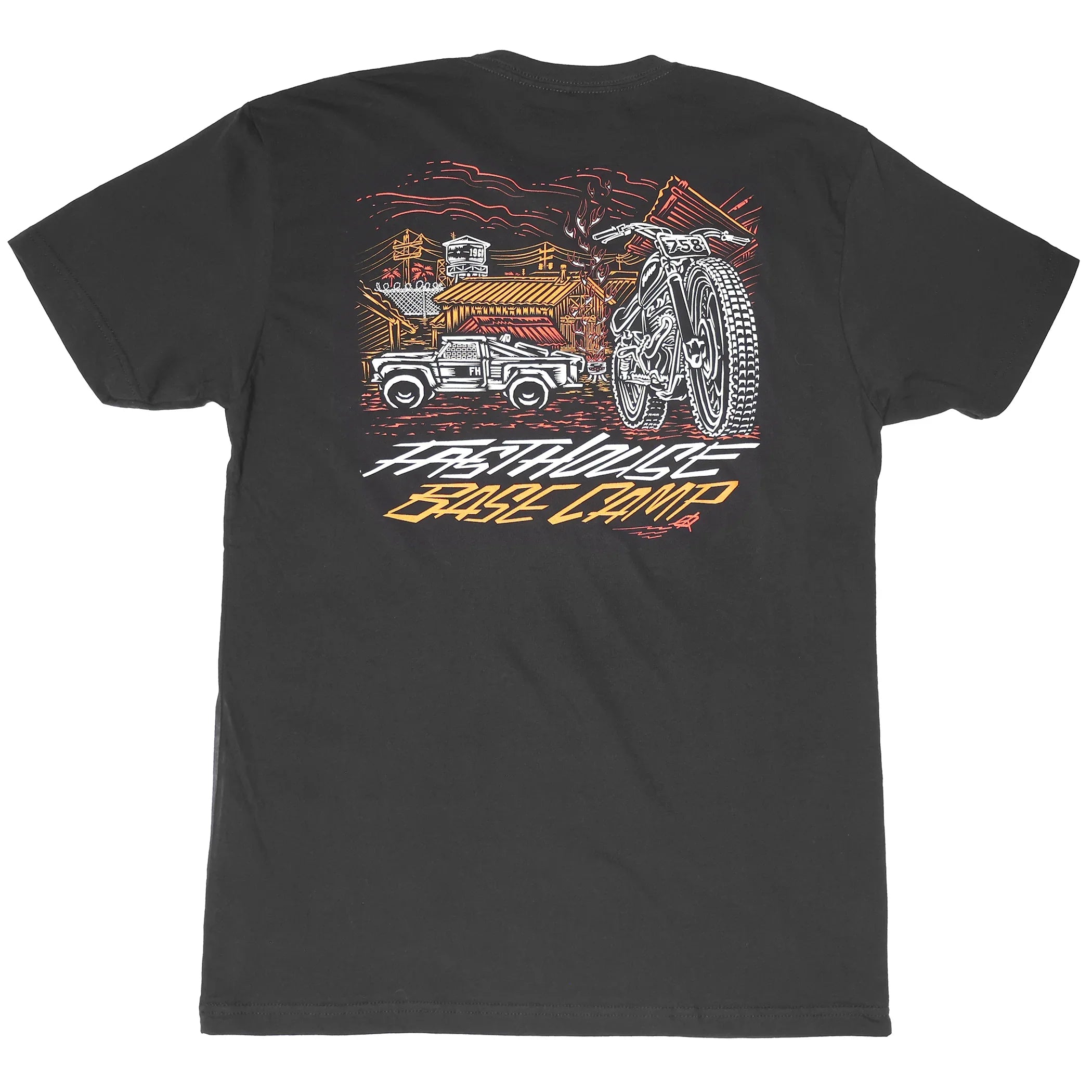 Fasthouse Base Camp Short Sleeve T-Shirt