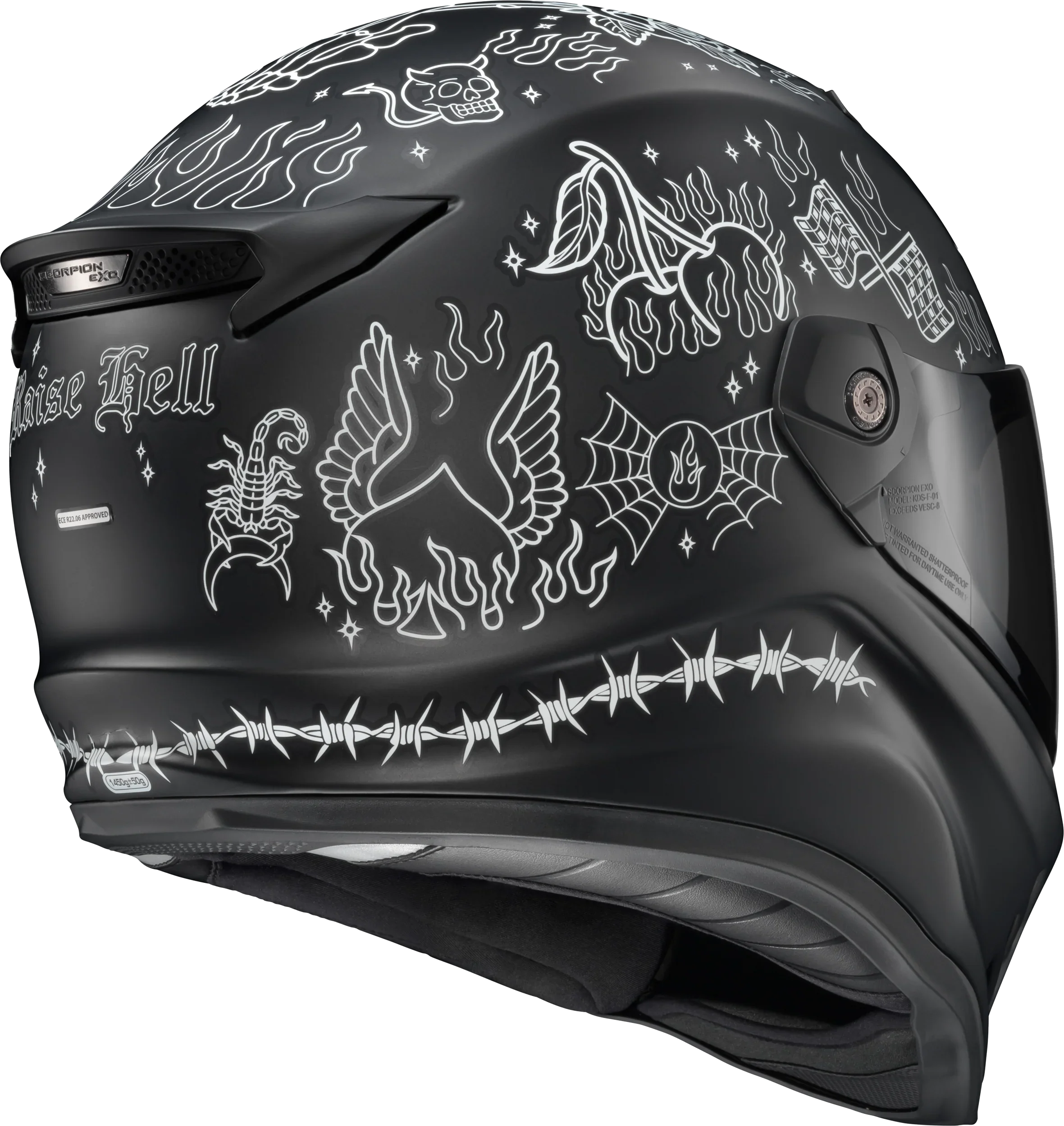 SCORPION EXO Covert FX Full Face Helmet The Litas 2