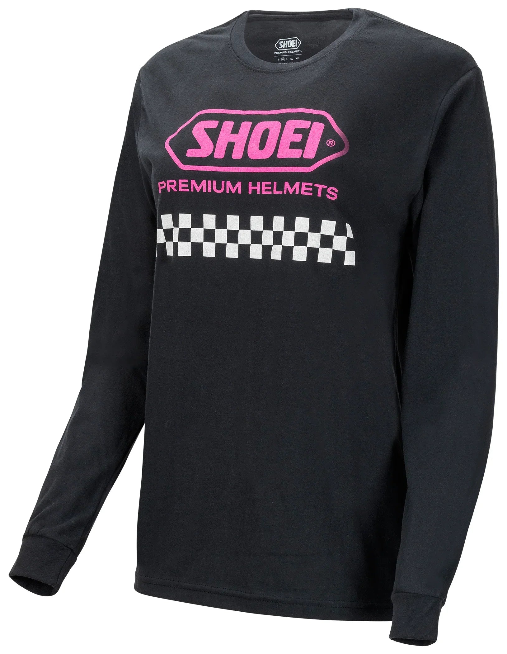 SHOEI CORP LOGO LONG SLEEVE T-SHIRT WOMENS PINK