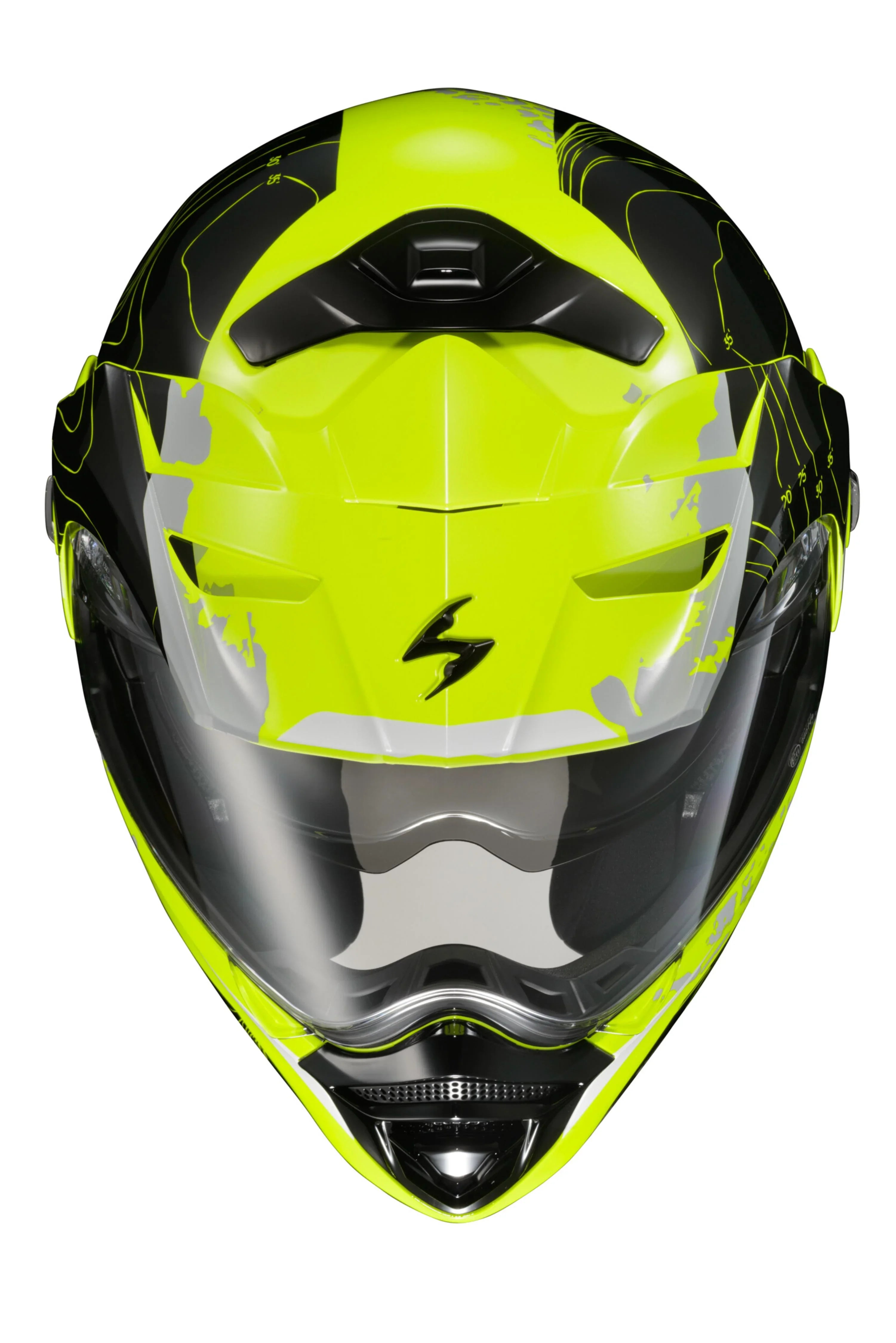 SCORPION EXO EXO-AT960 Modular Helmet Topographic