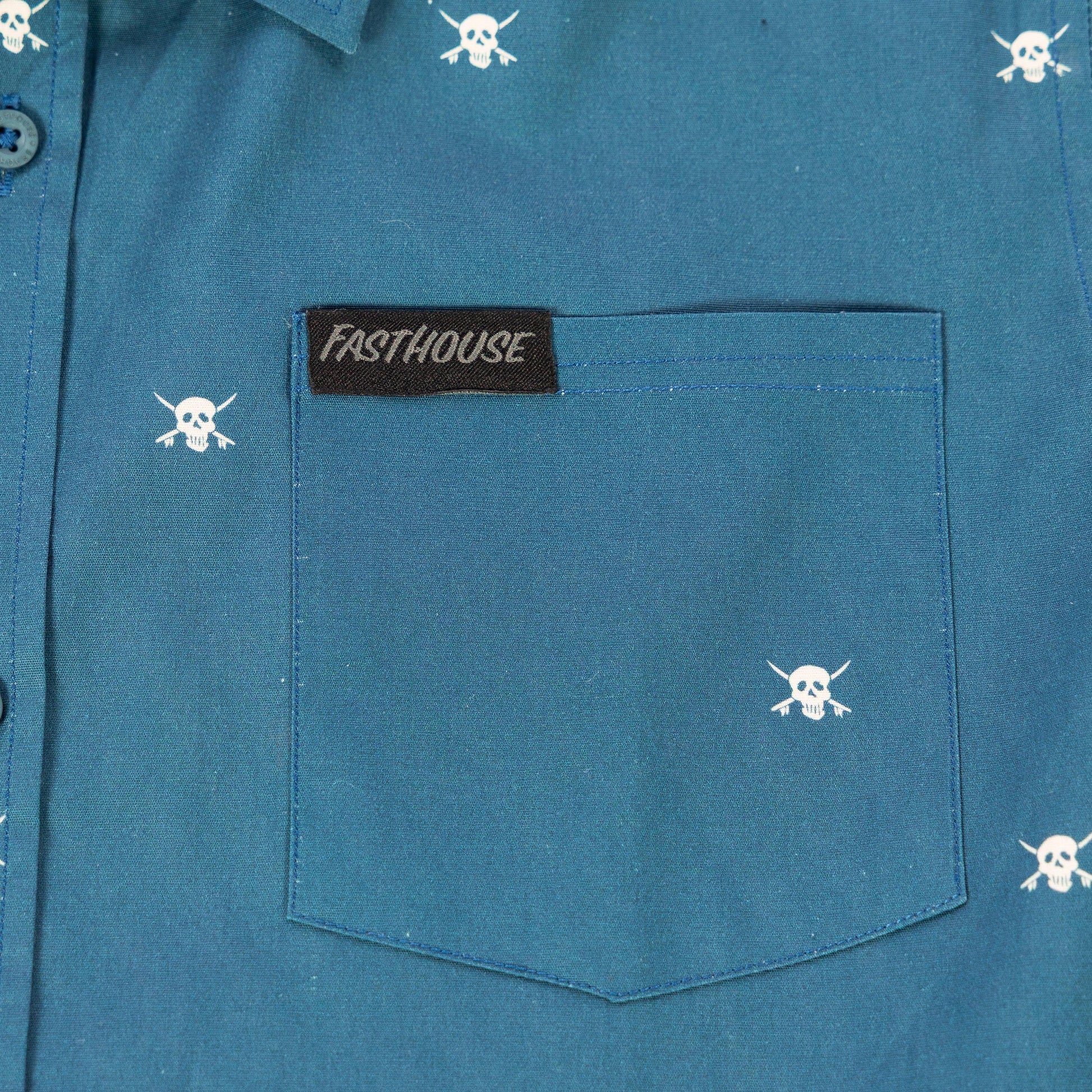 Fasthouse Youth Jasper Short Sleeve Button-Up