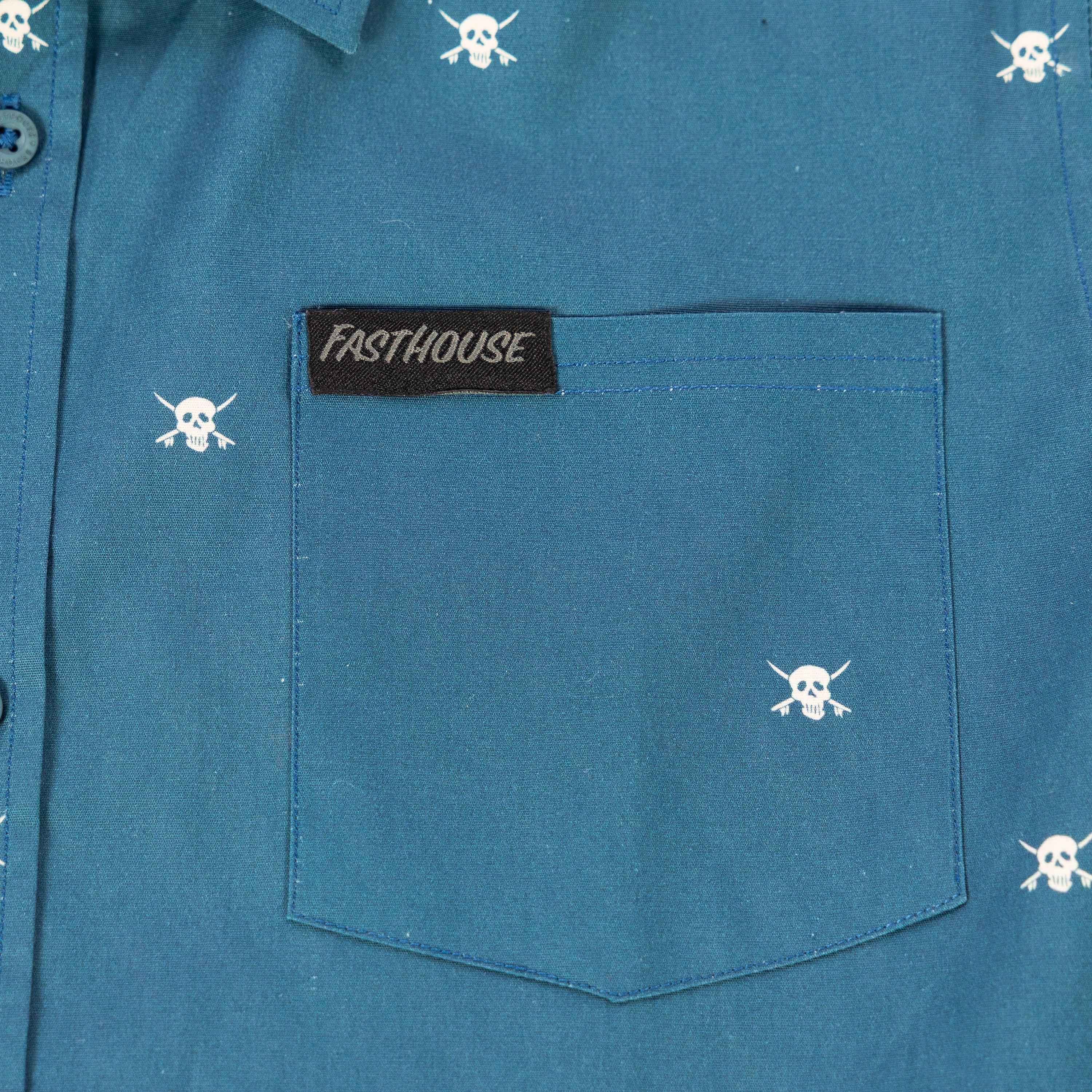 Fasthouse Youth Jasper Short Sleeve Button-Up