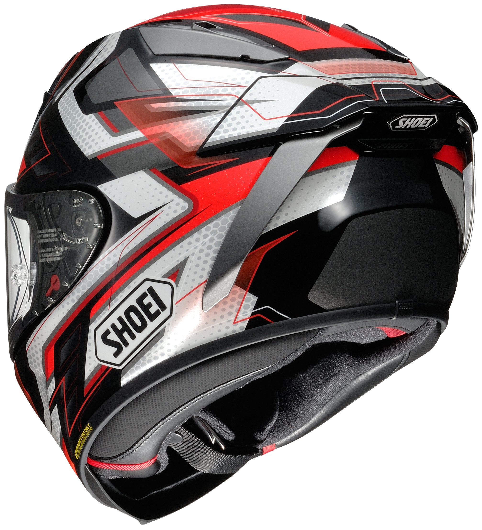 Shoei X-15 Escalate Full Face Helmet - TC-1 - rear