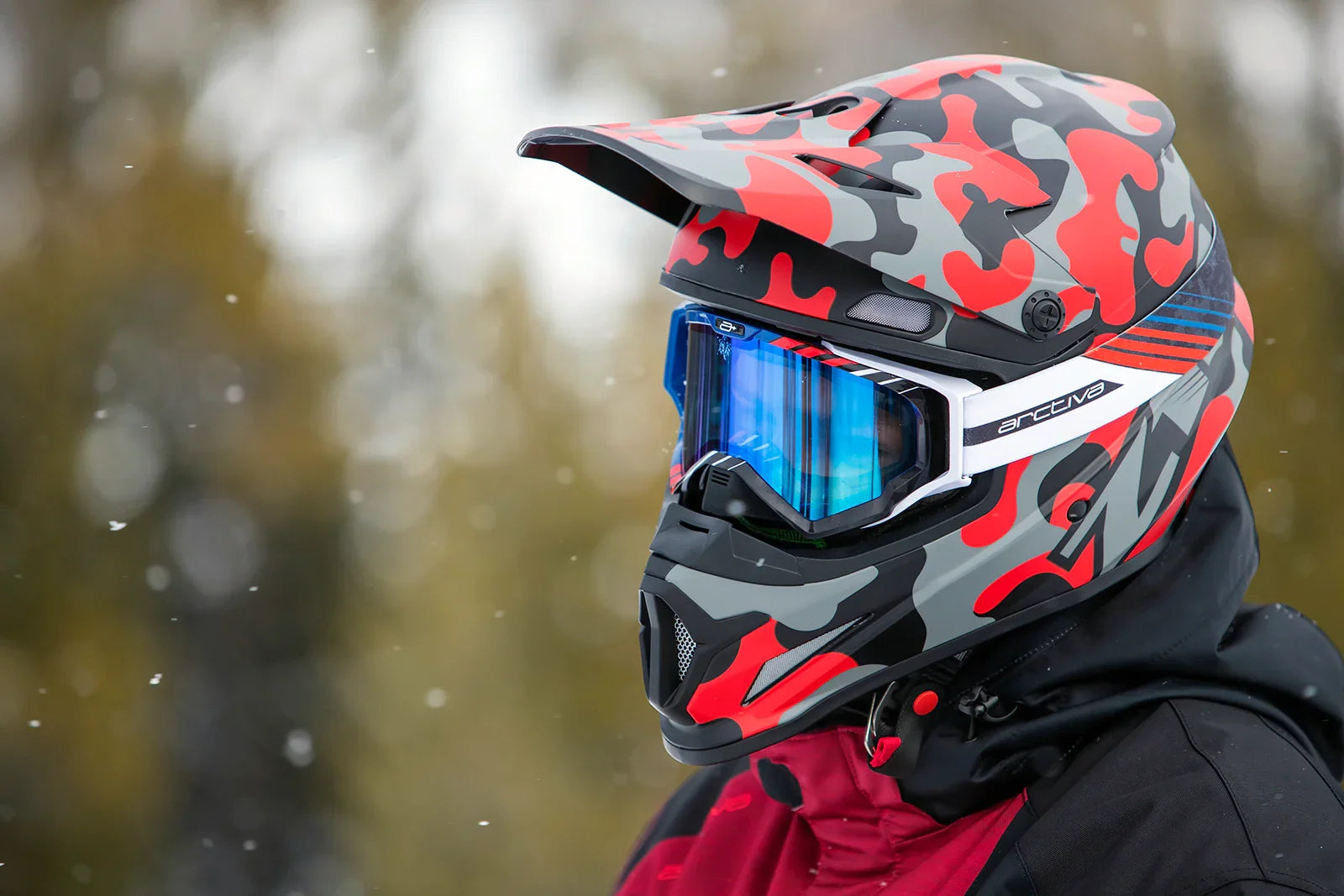 Z1R Rise Camouflage Helmet Visor Kit