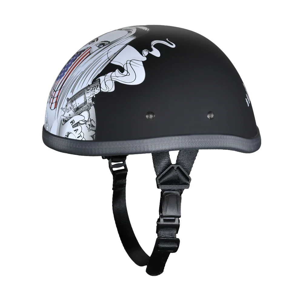 Daytona Helmets Novelty Eagle- W/ Make 'Em Pay