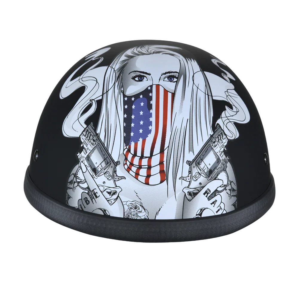 Daytona Helmets Novelty Eagle- W/ Make 'Em Pay