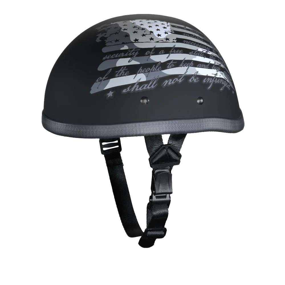 Daytona Helmets Novelty Eagle- W/ 2nd Amendment