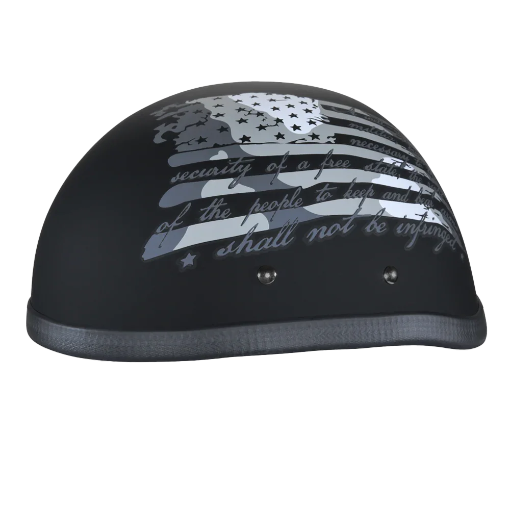Daytona Helmets Novelty Eagle- W/ 2nd Amendment