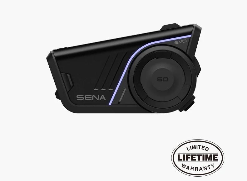 SENA 60S EVO Bluetooth Intercom Helmet Headset Sound by BOSE- Single Pack