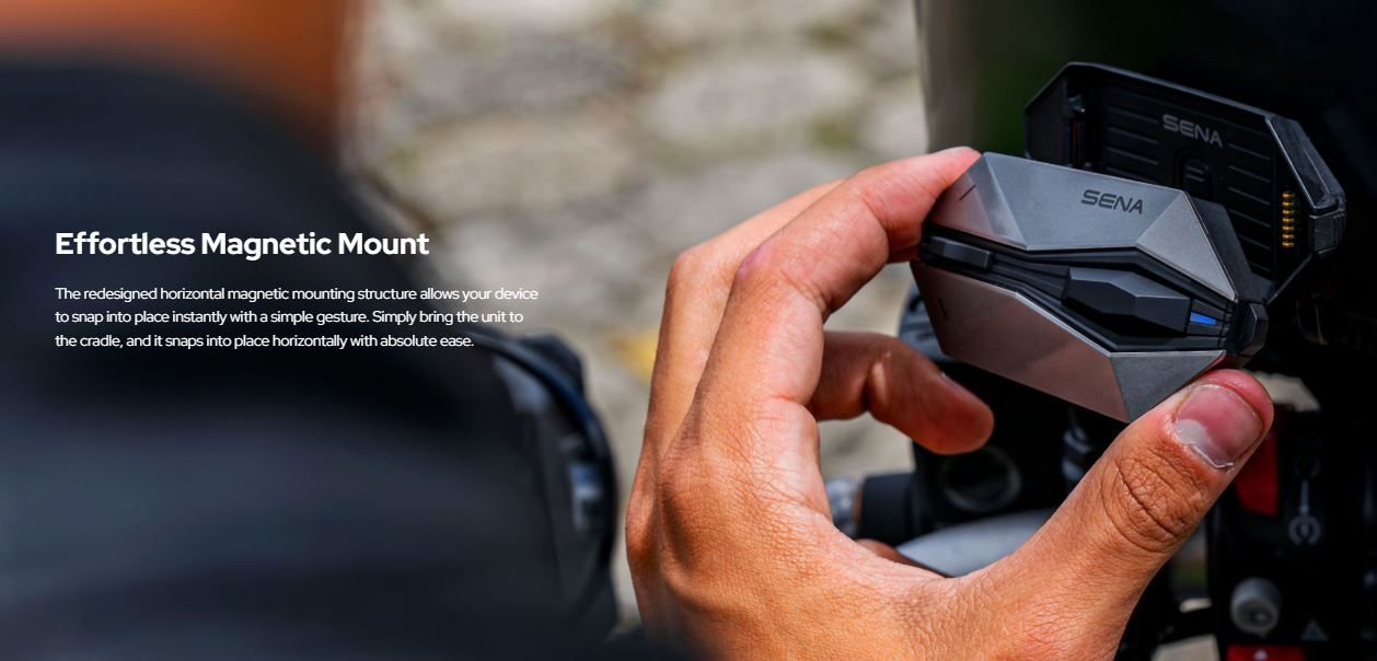 SENA 60X Mesh Intercom 3.0 Premium Bluetooth Helmet Headset Sound by BOSE DUAL Pack