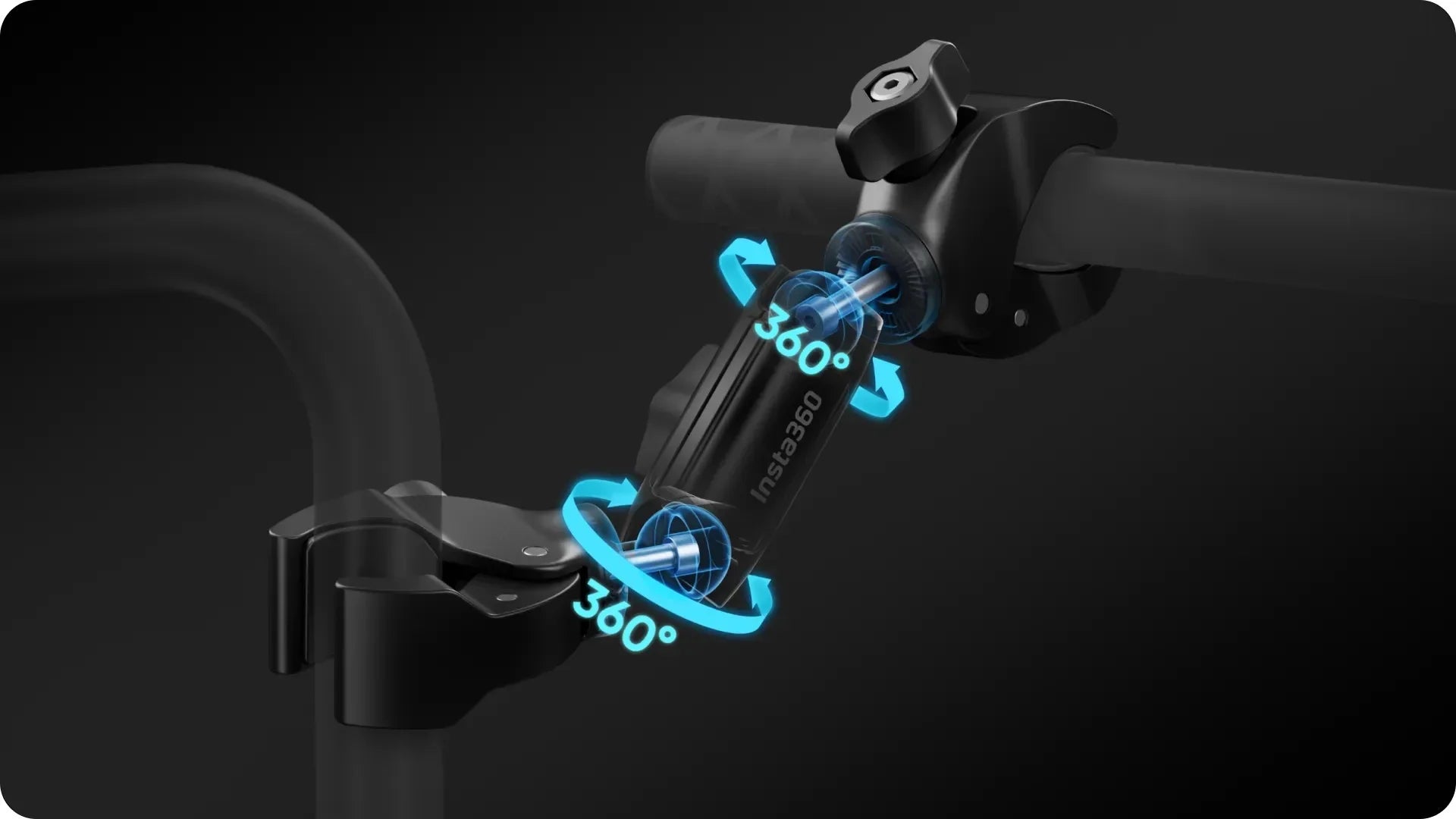 Insta360 Motorcycle Selfie Stick Support Clamp