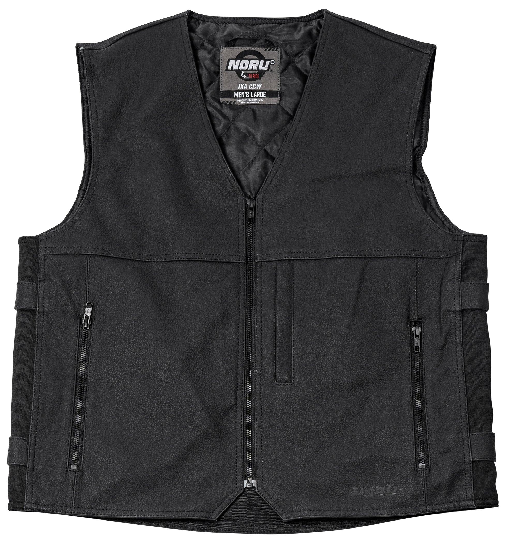 NORU IKA CCW LEATHER VEST