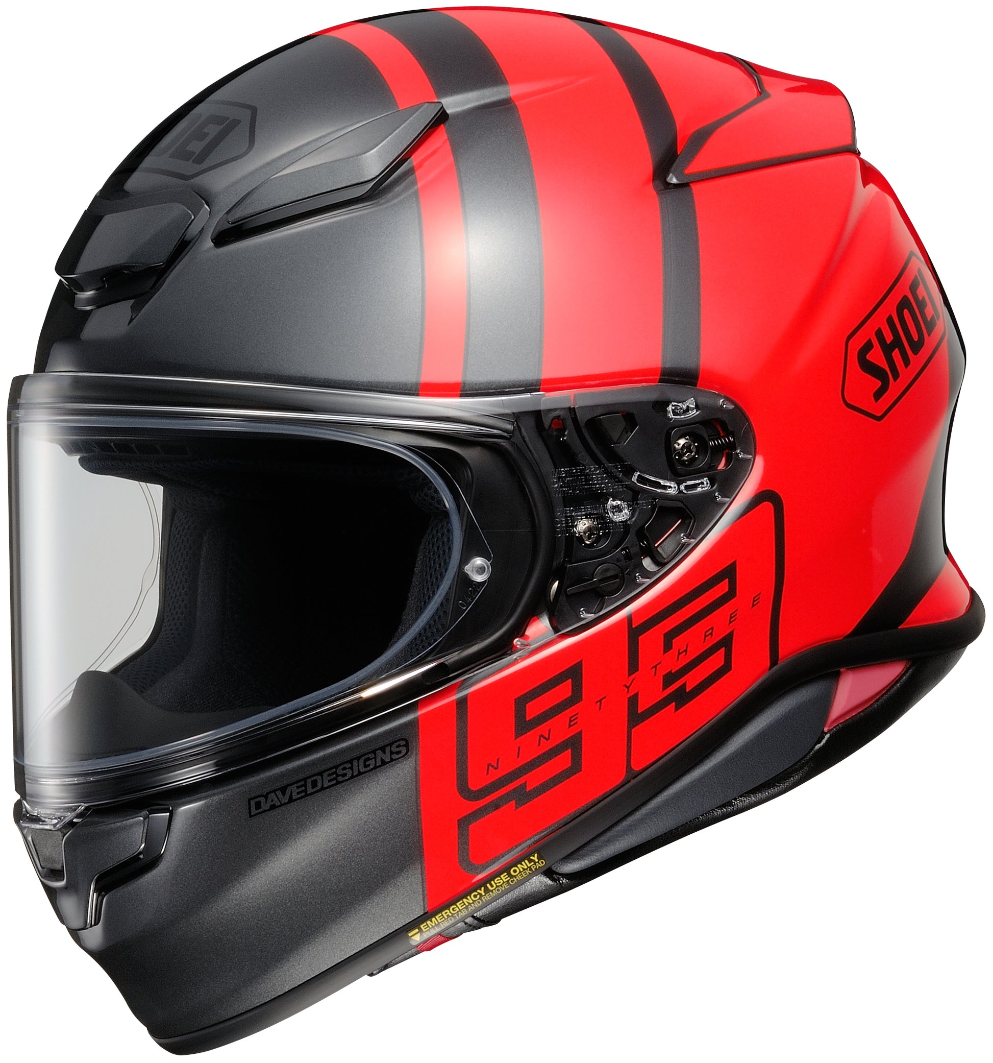 Shoei RF-1400 MM93 Collection Track Full Face Helmet - TC-1