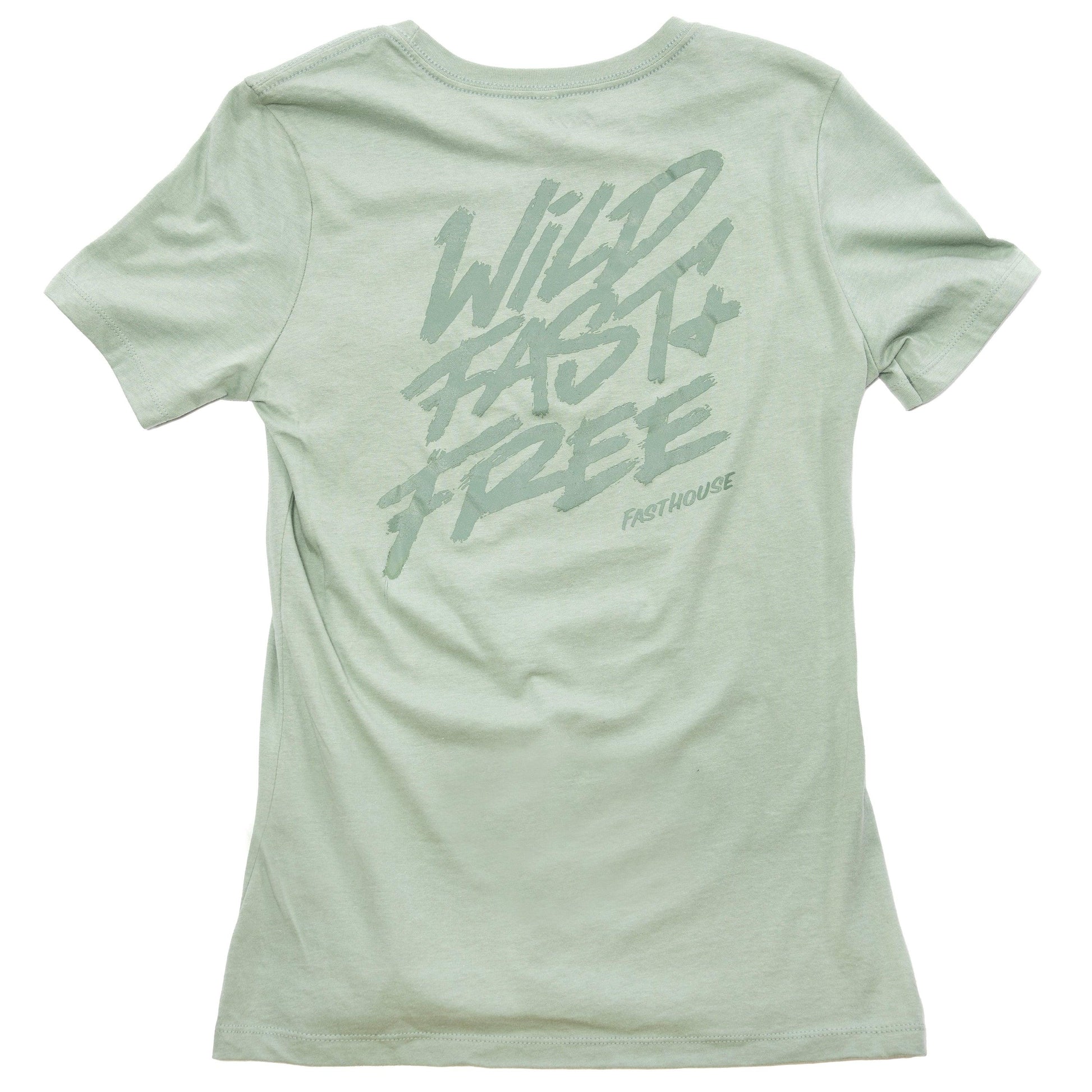 Fasthouse Women's Wild Fast Free Short Sleeve T-Shirt