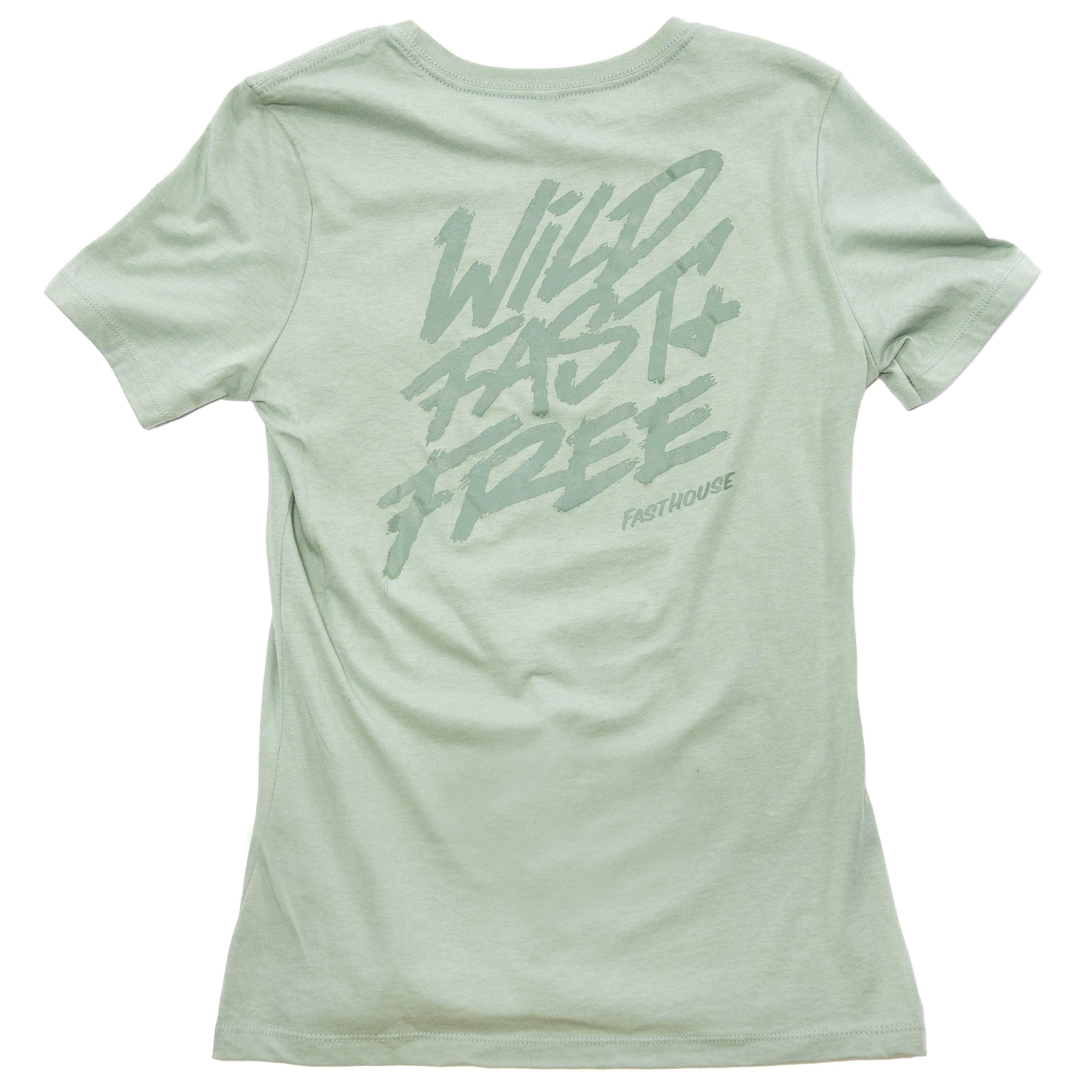 Fasthouse Women's Wild Fast Free Short Sleeve T-Shirt