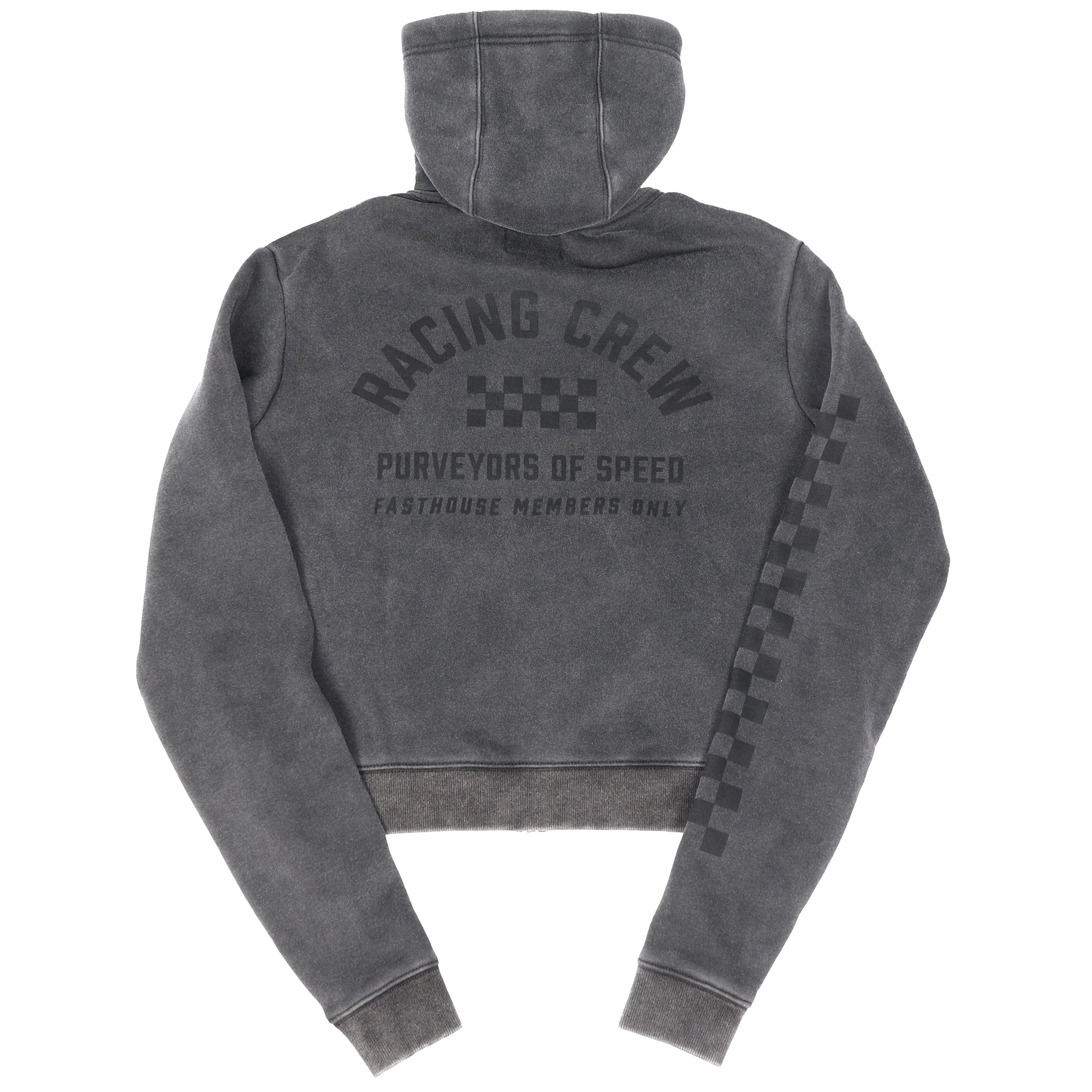 Fasthouse Women's Discord Crop Zip-Up
