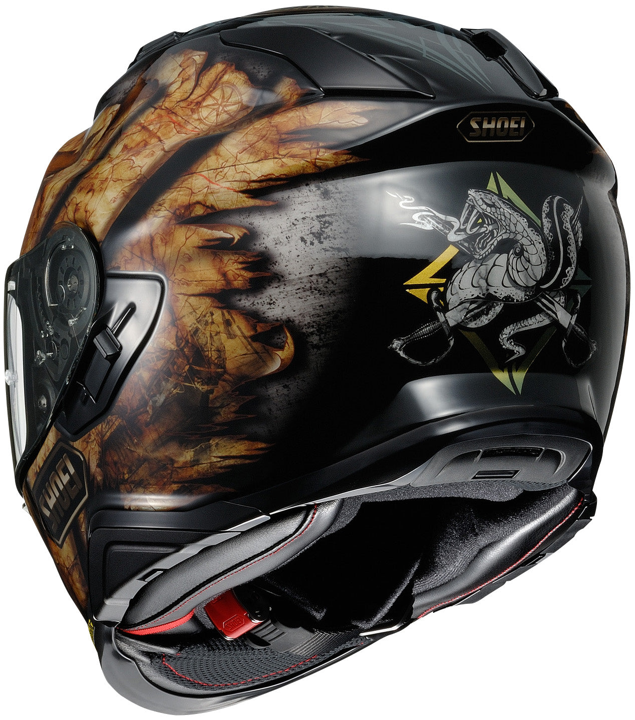 Shoei GT-Air II Deviation Full Face Helmet - TC-9 - rear