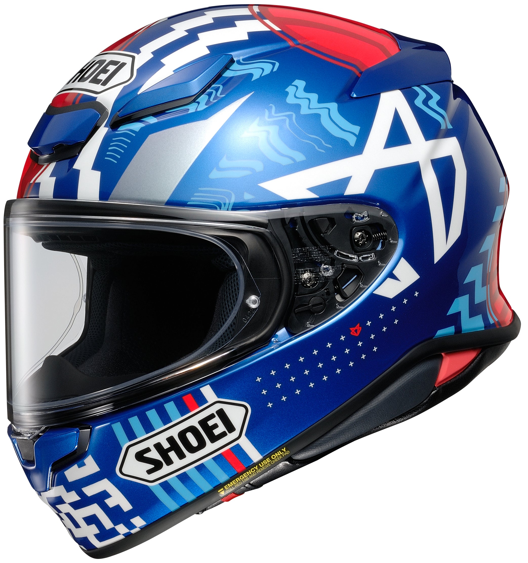Shoei RF-1400 Diggia Full Face Helmet - TC-10