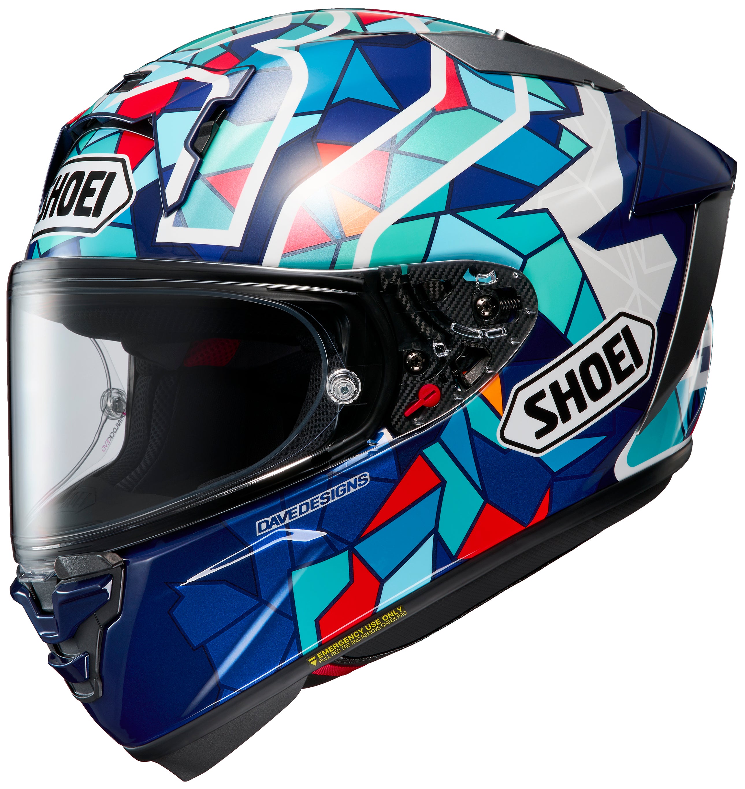 Shoei X-15 Marquez Barcelona Full Face Helmet - TC-10
