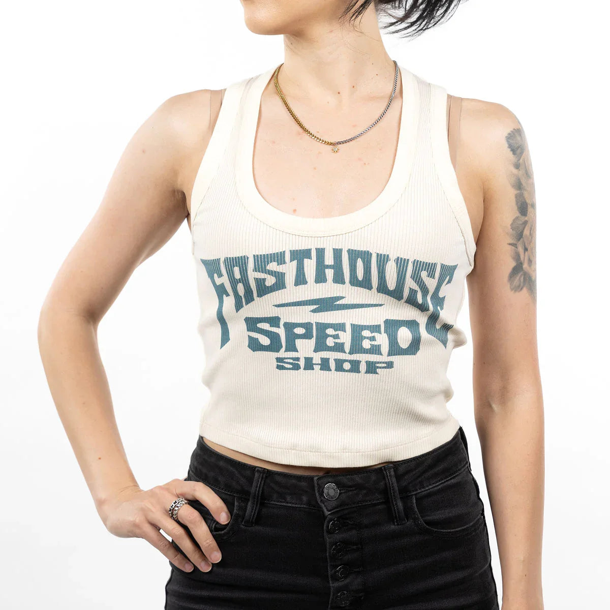 Fasthouse Women's Record Tank Off