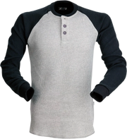 Z1R Waffle Long-Sleeve Knit Shirt