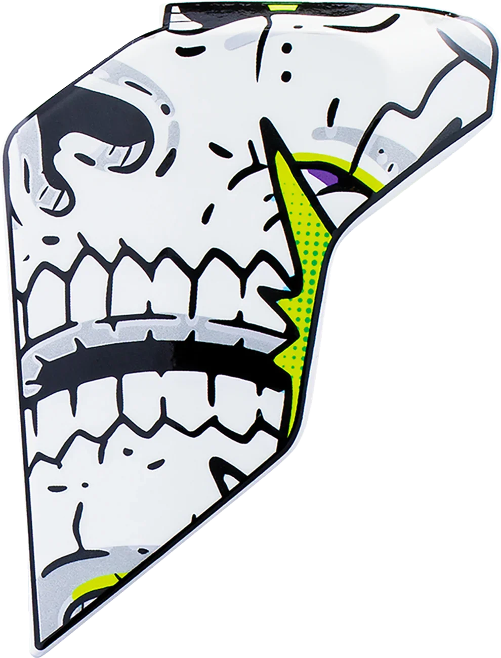 ICON Ultraflite- Helmet Side Plates - Doodle 3