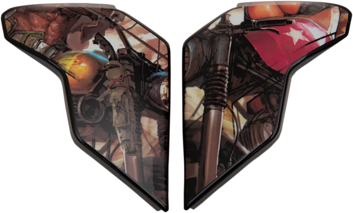 ICON Airflite- Helmet Side Plates - Pleasuredome