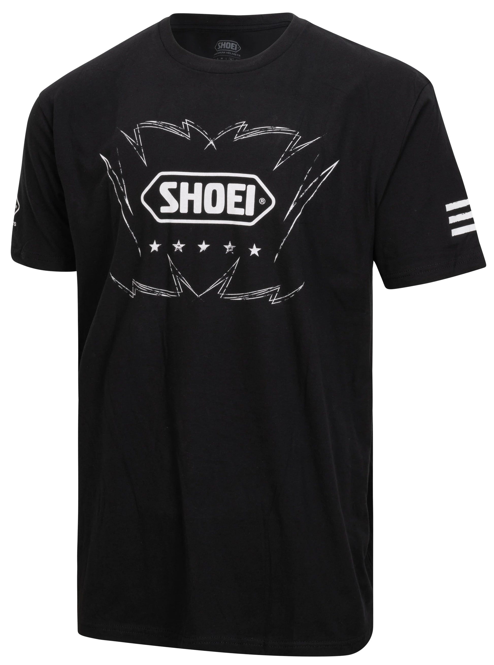 SHOEI DEDICATED SHORT SLEEVE T-SHIRT BLACK XXL