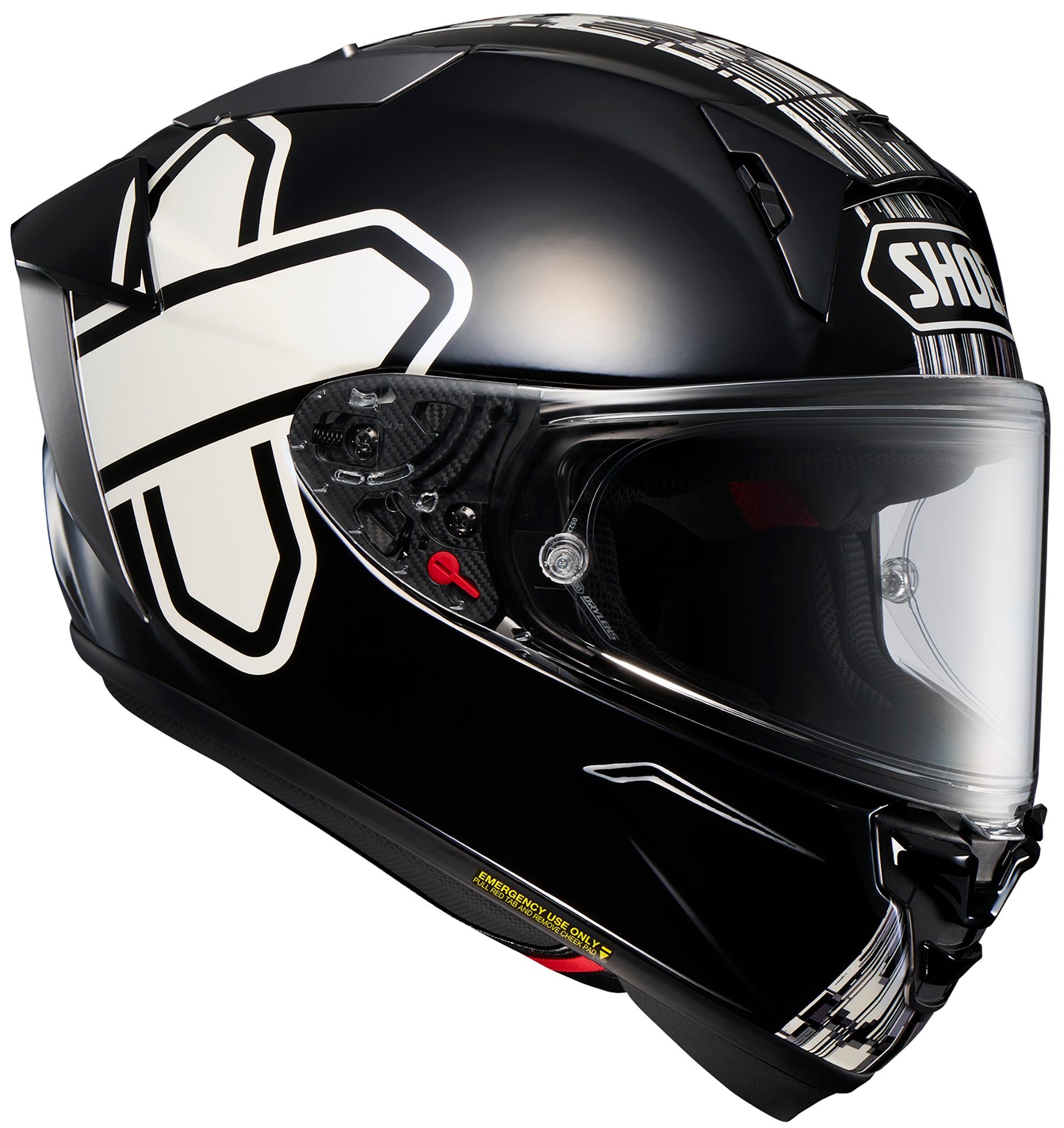 Shoei X-15 Cross Logo Full Face Helmet - TC-5 - right