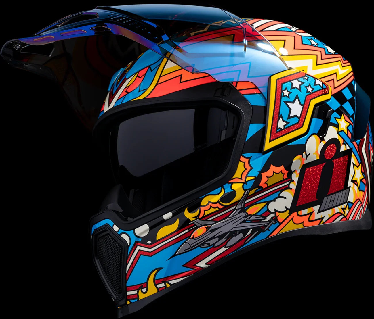 ICON Airflite- Flyboy Helmet