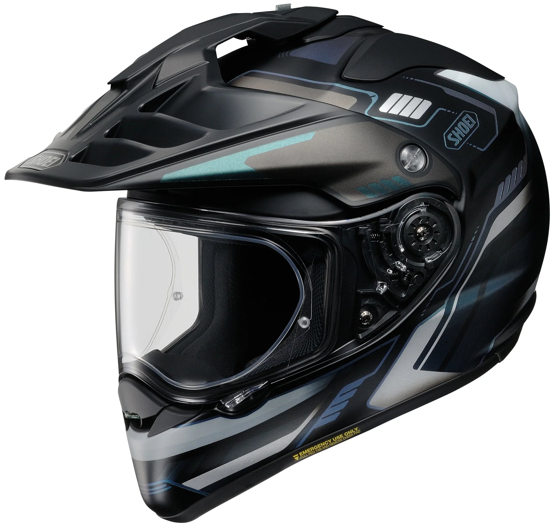 SHOEI HORNET X2 DUAL SPORT FULL FACE HELMET INVIGORATE TC-5