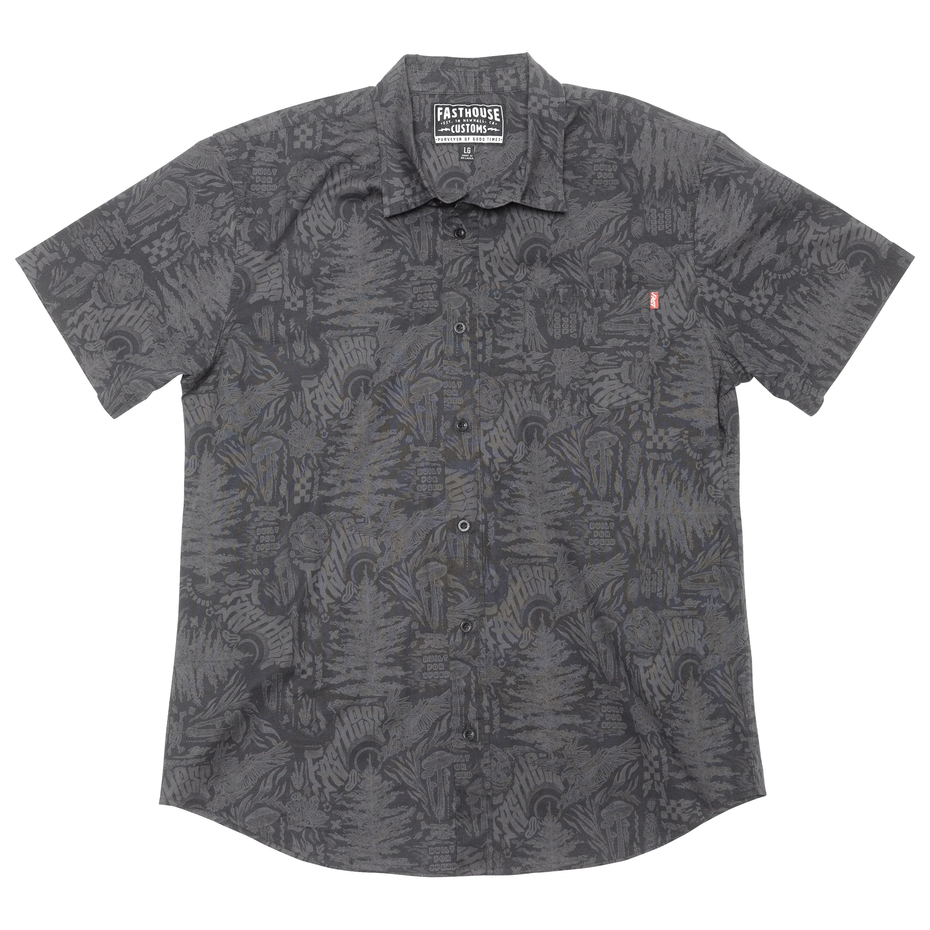 Fasthouse Tomahawk Short Sleeve Button Shirt
