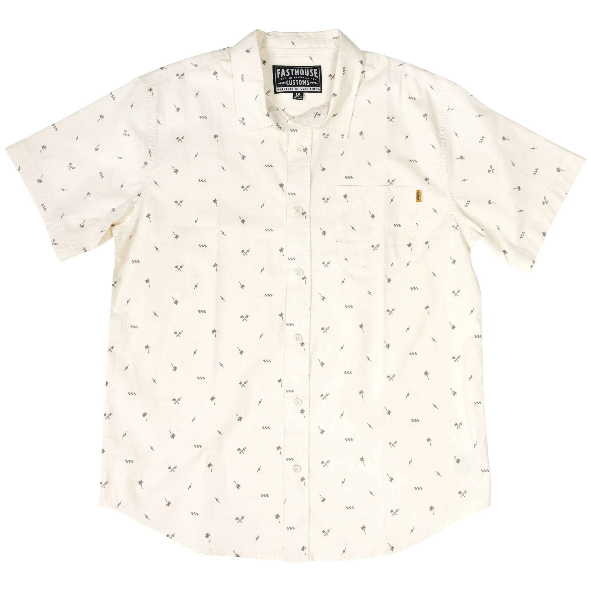 Fasthouse Retrospect Short Sleeve Button Up
