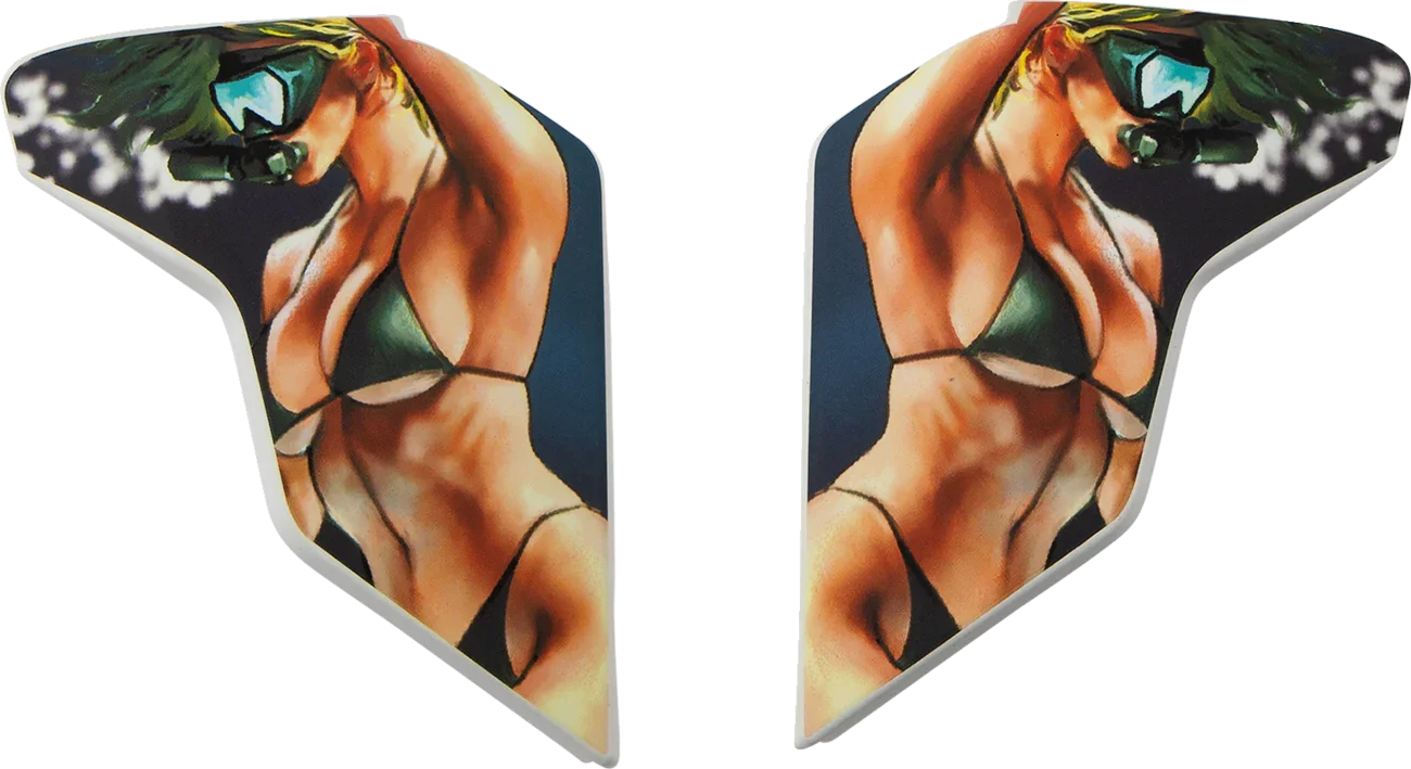 ICON Airflite- Helmet Side Plates - Pleasuredome4