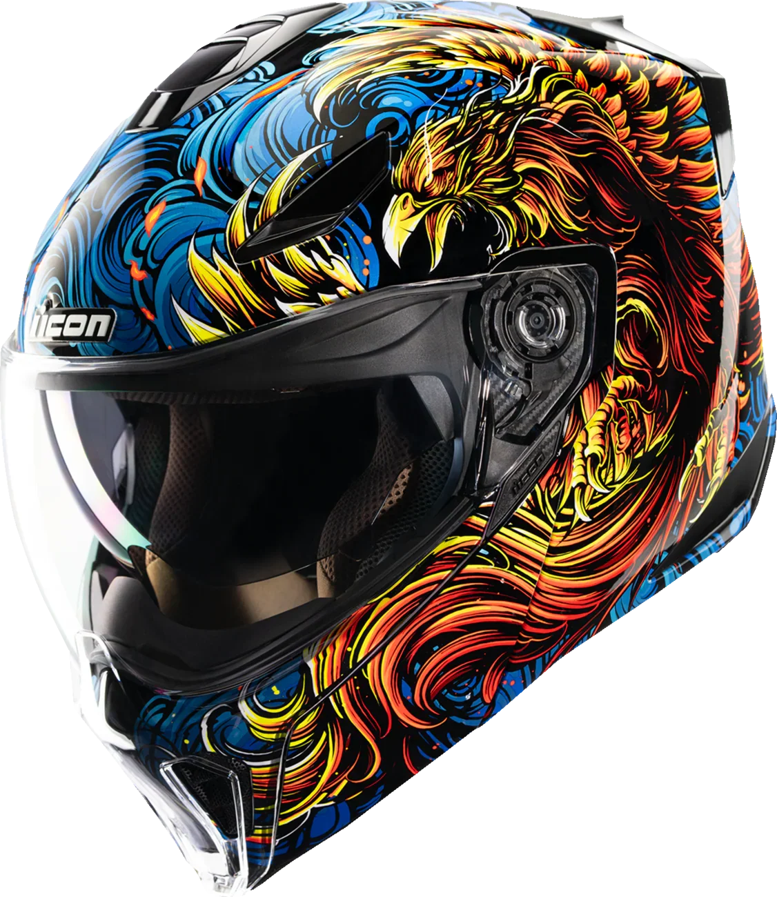 ICON Threshold- Burn Birdie Burn Modular Helmet