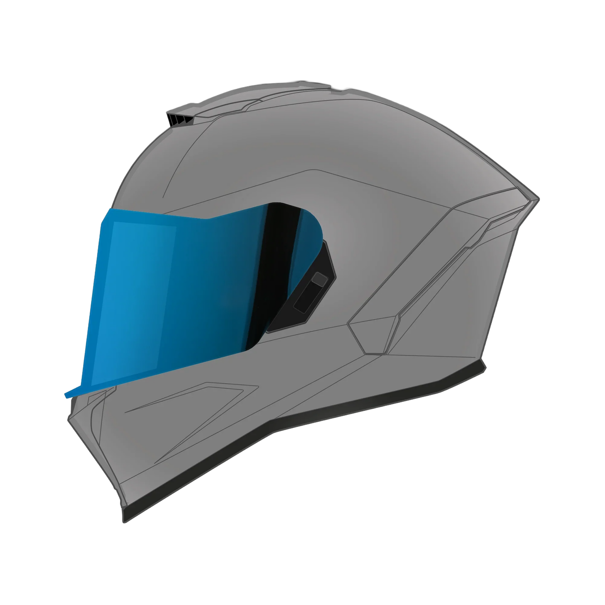 Daytona Helmets Viper Shield Outer- Blue