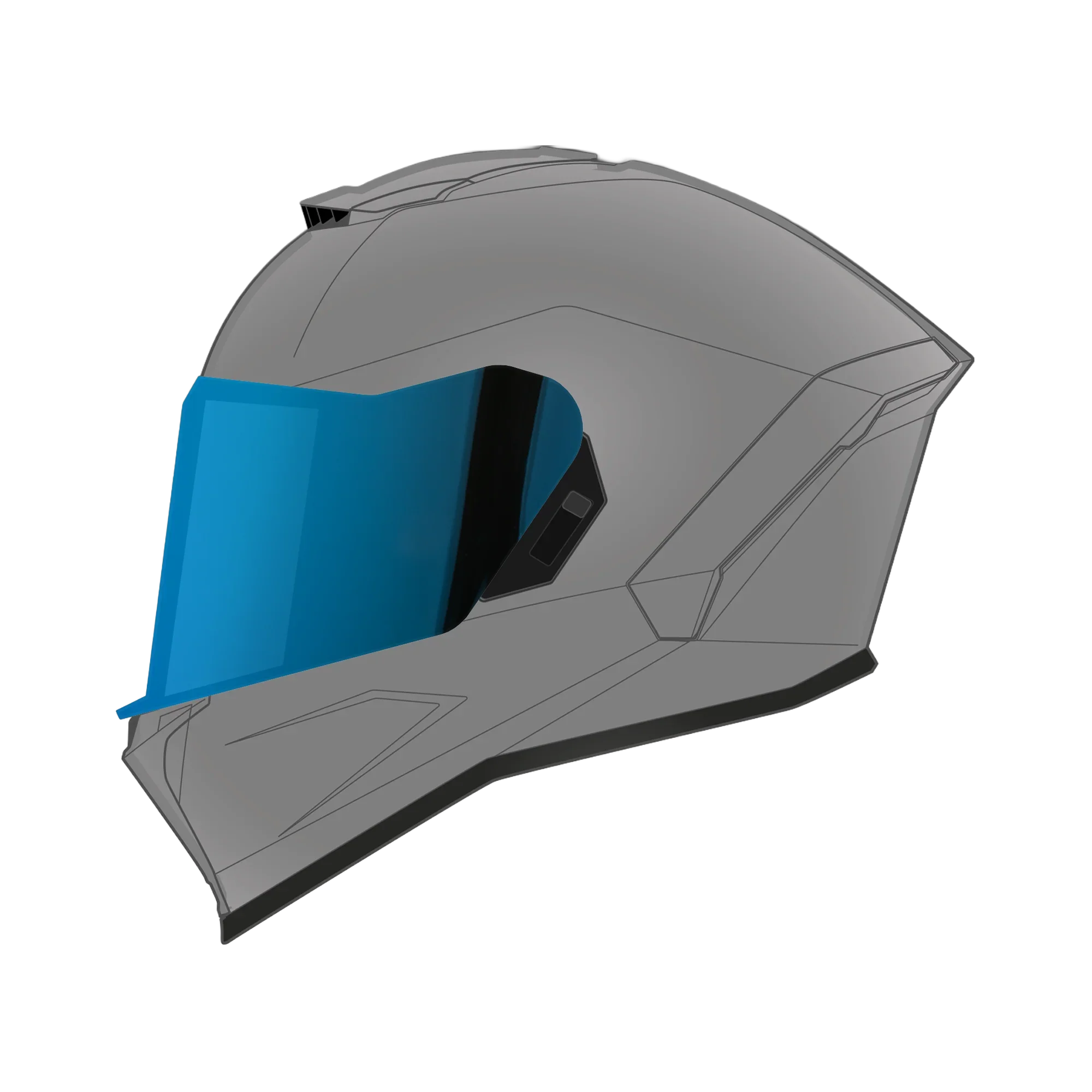 Daytona Helmets Viper Shield Outer- Blue