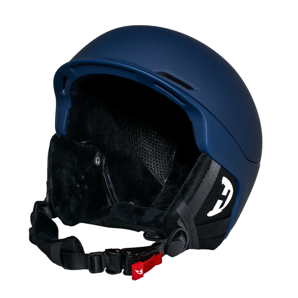 Daytona Helmets Daytona Steeze Snowboard Helmet - Adjustable Helmet for Men, Women & Youth - Dull Blue Finish