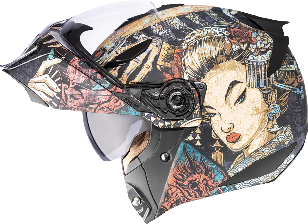 ICON Threshold- Odokuro Modular Helmet