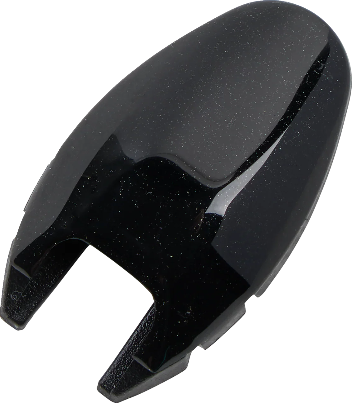 Black motorcycle helmet visor shield accessory for protective gear