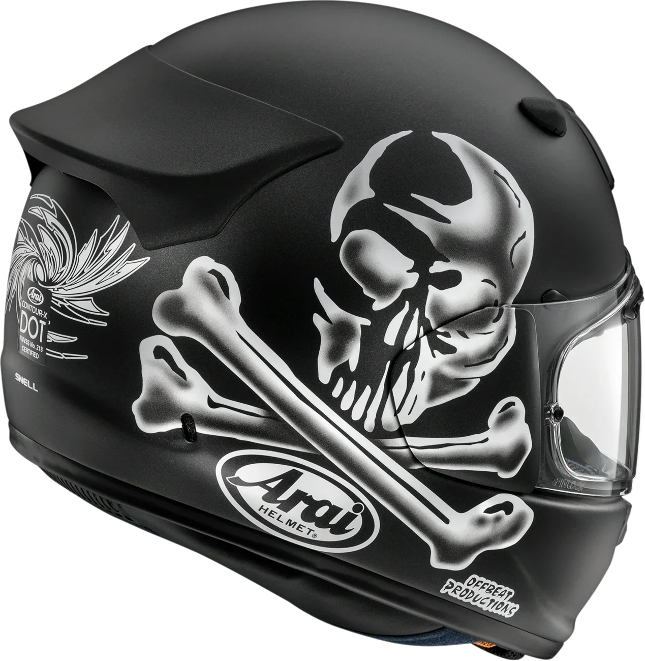 ARAI Contour-X Jolly Roger