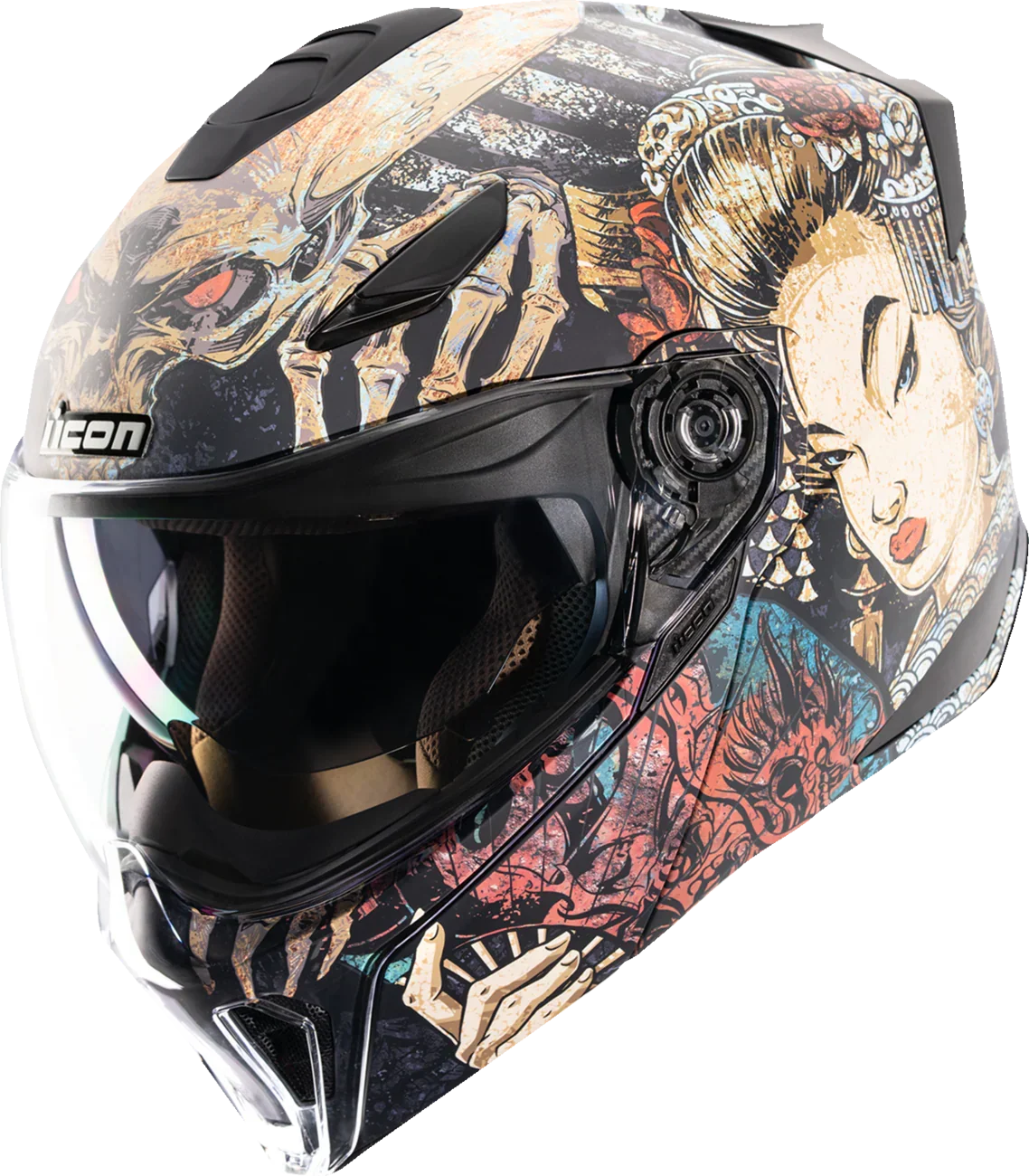 ICON Threshold- Odokuro Modular Helmet