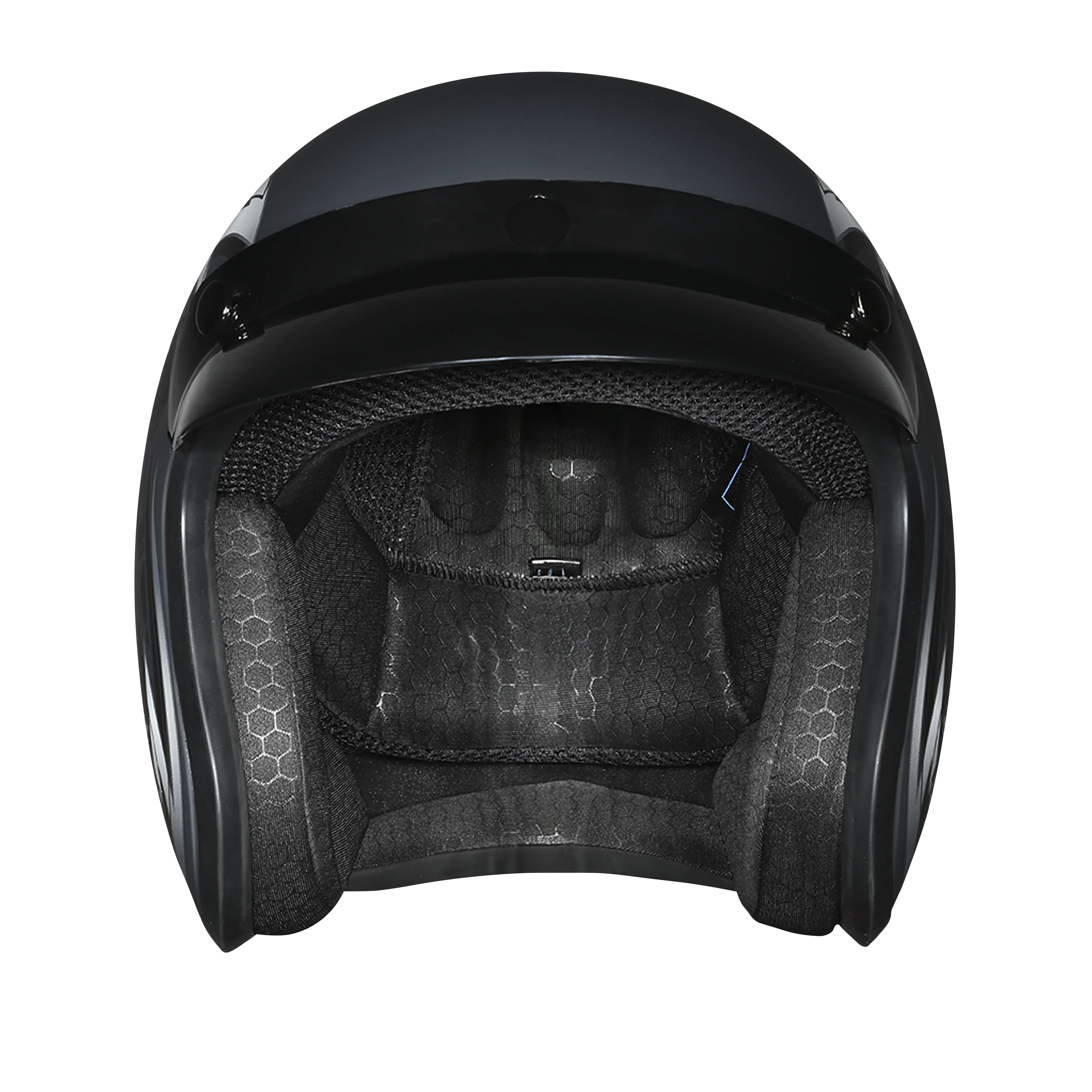 Daytona Helmets DOT Approved Daytona Cruiser Open Face Motorcycle Helmet - Men, Women & Youth - With Visor & Graphics - W/ Wild Soul